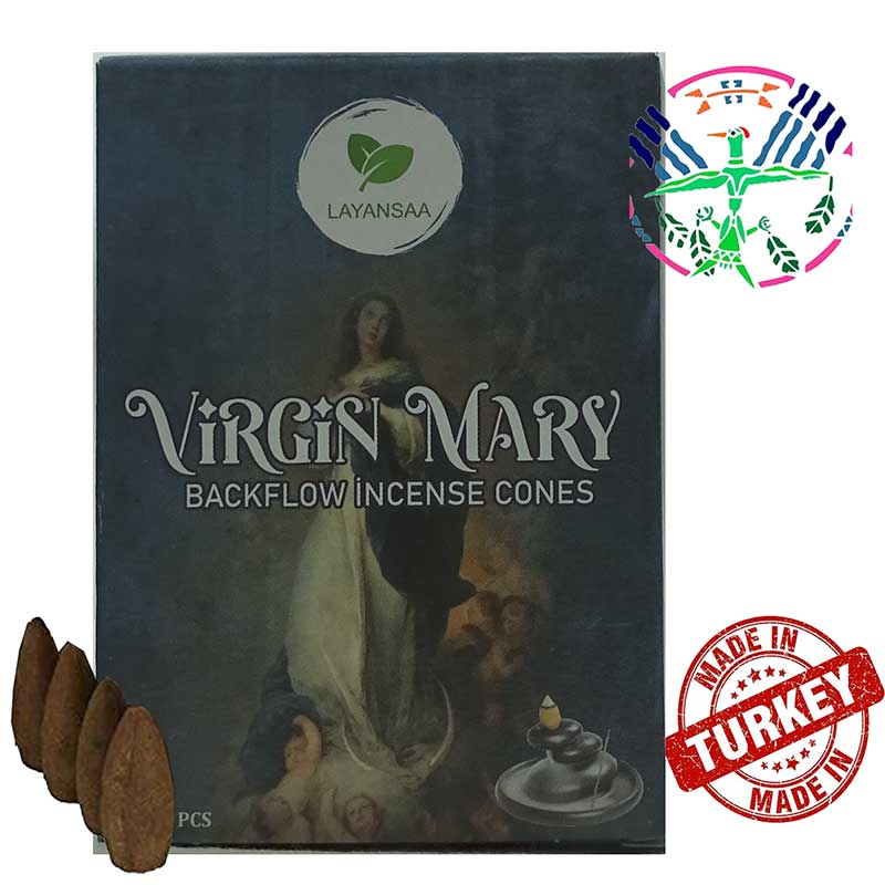 Virgin Mary Özel Aroma Geri Akış Tütsü 10 Adet